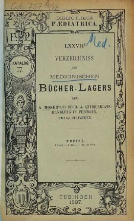 Katalog. 77. 1887