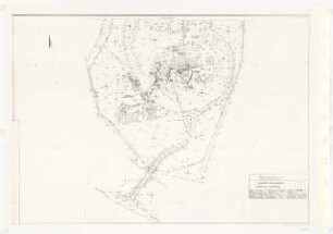 Seehaus Liebenberg, Liebenberg Umbau: Lageplan mit Leitungskarte 1:500