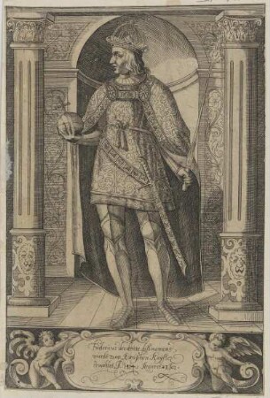 Bildnis des Fridericus III., römisch-deutscher Kaiser