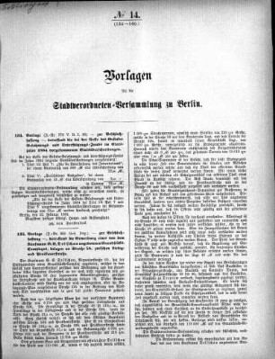 No. 14 (134-146), 28. Februar 1885