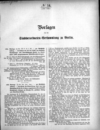 No. 14 (134-146), 28. Februar 1885
