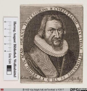Bildnis Christian Matthiae (eig. Madsen)