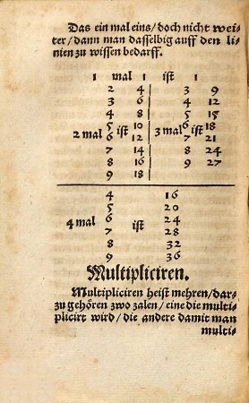 Ein Künstlich Rechenbüchlein auff den Linien vnd mit den Ziffern nach vorteil vnd behendigkeit (die Practica genant)