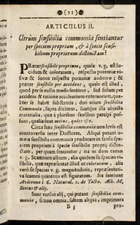 21-34, Articulus II.-III.