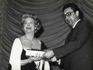 Internationale Filmfestspiele 1981, Marika Rökk, Bundesminister des Inneren Gerhard Rudolf Baum