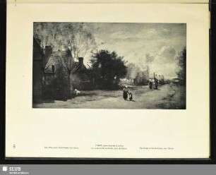 Corot (Jean-Baptiste-Camille) - Der Weg nach Sin-le-Noble bei Douai