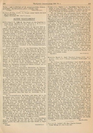270 [Rezension] Meysels, Theodor F., Israel