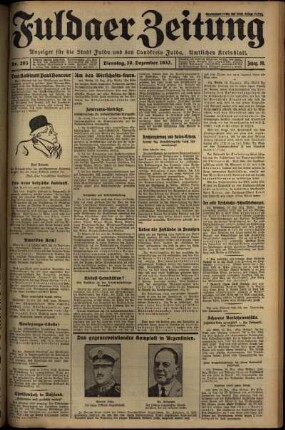 Ausgabe vom Dienstag, den 20. Dezember 1932.
