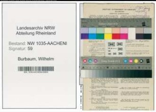 Entnazifizierung Wilhelm Burbaum , geb. 13.06.1901 (Steiger)