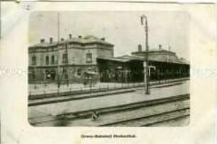 Der deutsch-belgische Grenzbahnhof Herbesthal