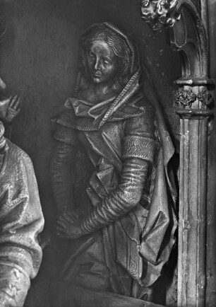 Detail: Eine der heiligen Frauen