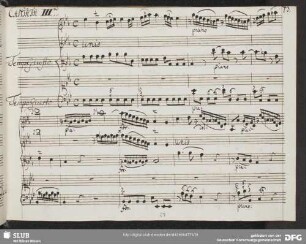 Cantata III: Chi non ode e chi non vede