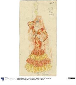 Folklorekostüm: Spanien
