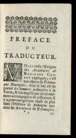 Preface Du Traducteur.