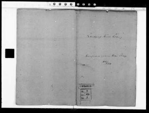 Korrespondenz des Landgrafen Ernst Ludwig mit seinem Bruder Philipp (45 Briefe)
