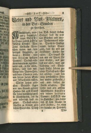 Gebet und Buß-Psalmen ... .