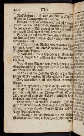 410-419, Ni - No - Nö - Nü