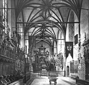 Königsberg / Kaliningrad Dom, Chor, nach Osten