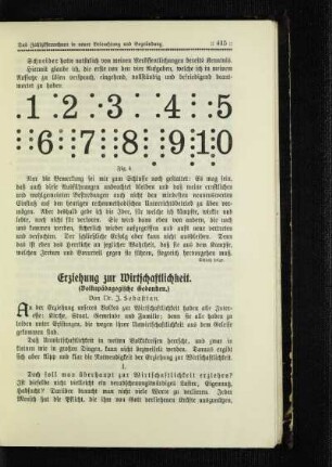 Erziehung zur Wirtschaftlichkeit : (volkspädagogische Gedanken)