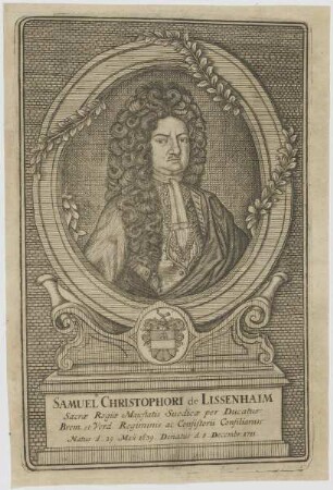 Bildnis des Samuel Christophori de Lissenhaim