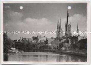 Lübeck, Kirche St. Marien und Kirche St. Petri