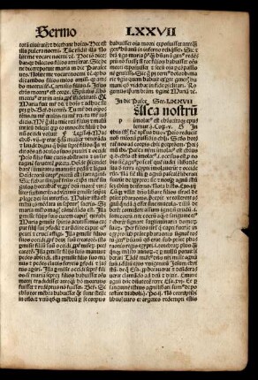 In die Pasce Ser. LXXVII