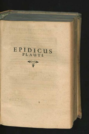 Epidicus Plauti.