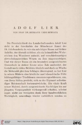 Adolf Lier