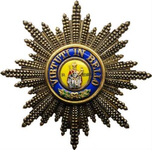 Königlich Sächsischer Militär-St.-Heinrichs-Orden - Bruststern zum Großkreuz