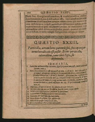 Quaestio XXXIII. - XXXIV.