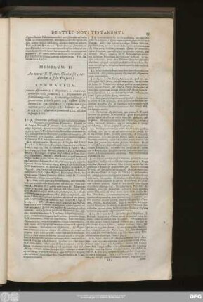 Membrum. II. An textus N. T. mere Graecus sit, nec alienior à stylo Profano?