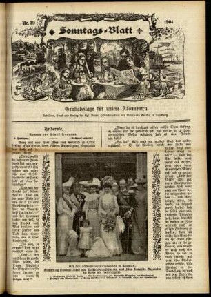 Ausgabe vom Sonntag, den 17. Juli 1904.
