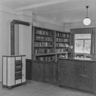 Rat des Kreises : Oberlausitz. Unbekannter Ort, Gebäude. Bibliothek