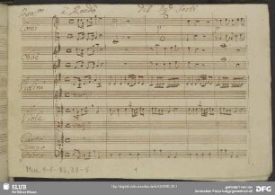 Achille in Sciro. Excerpts - Mus.1-F-82,28-5 : S, orch, b