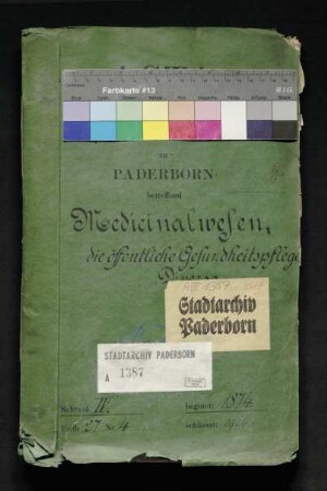Medicinalwesen: Diversa