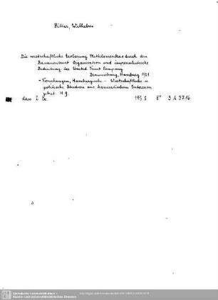 Bitter, Wilhelm