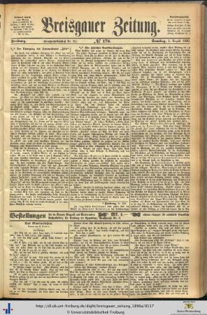 Nr. 178-203 (August 1896)