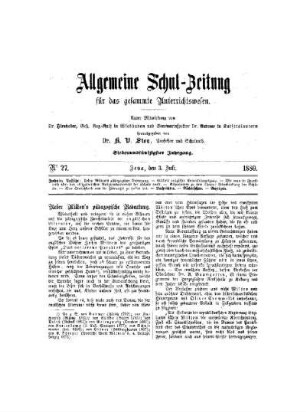 Ueber Miltons pädagogische Bedeutung
