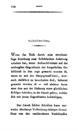 Volksschriften.