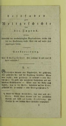 Vorbereitung
