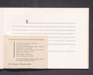 Die folgenden Klingspor-Schriften sind lieferbar: