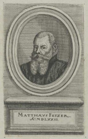 Bildnis des Matthaevs Fetzer