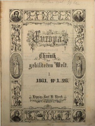 Europa : Chronik der gebildeten Welt. 1861,1, 1861,[1]