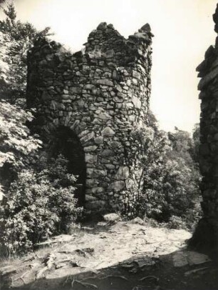 Zschopautal. Ringethaler Raubschloss (13. Jh.)