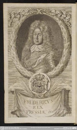 Fridericus Ex Prussiae etc.