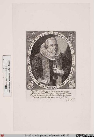Bildnis Georg Paul Nützel (von Sündersbühl)