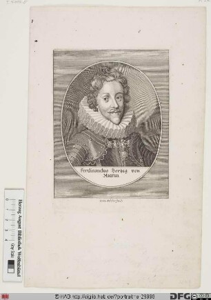 Bildnis Fernando (Gonzaga), Herzog von Mantua und Montferrat (reg. 1612-26)