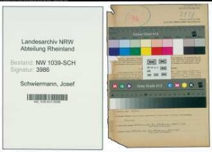 Entnazifizierung Josef Schwiermann , geb. 18.06.1889 ()