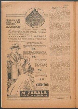 Al girar de la tierra