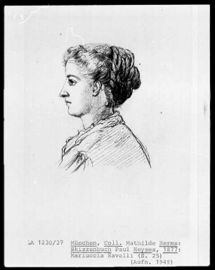 Skizzenbuch — Mariuccia Savelli